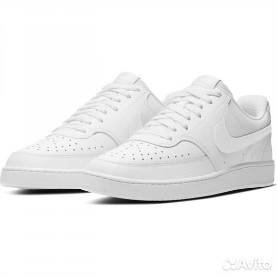 Кожаные Кроссовки Nike Court Vision Low CD5463