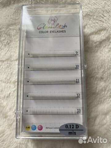 Цветные ресницы для наращивания