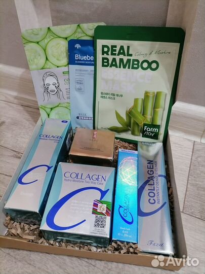 Подарочный набор/бокс collagen косметика