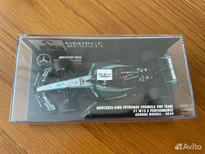 F1 Formula 1 Mercedes Russell 2024 Minichamps