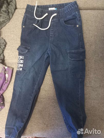 Вещи пакетом на девочку от 116 см до 122