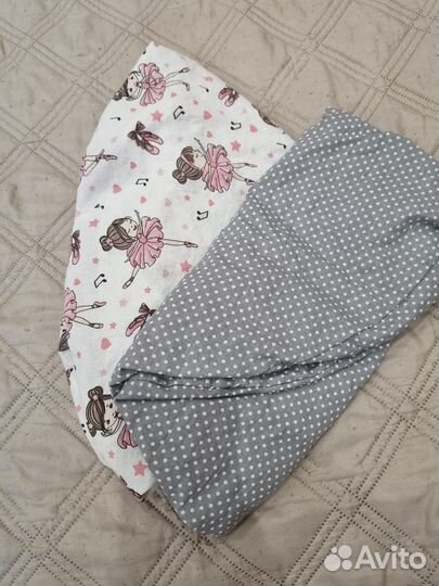 Простынь детская на круглый матрас