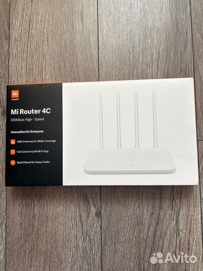 Маршрутизатор Wi-Fi Mi Router 4C White