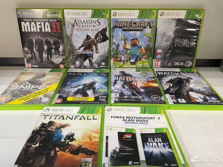 Диски на xbox 360
