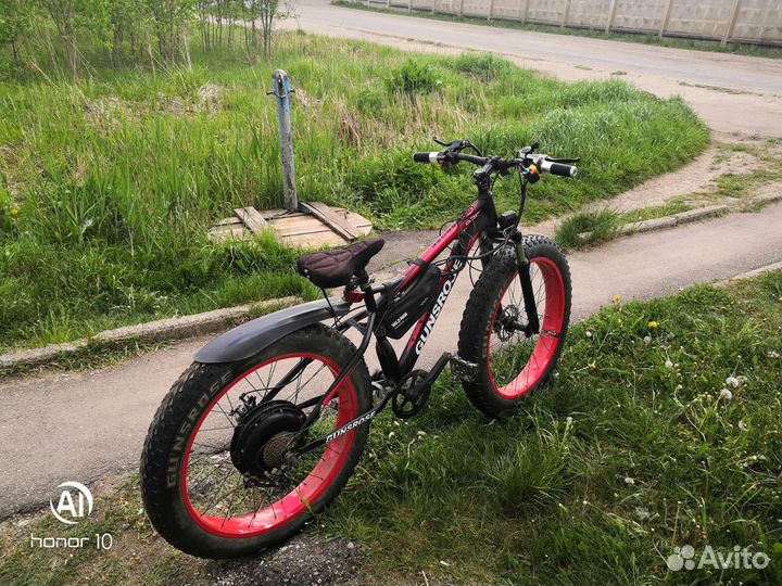 Электровелосипед фетбайк бу