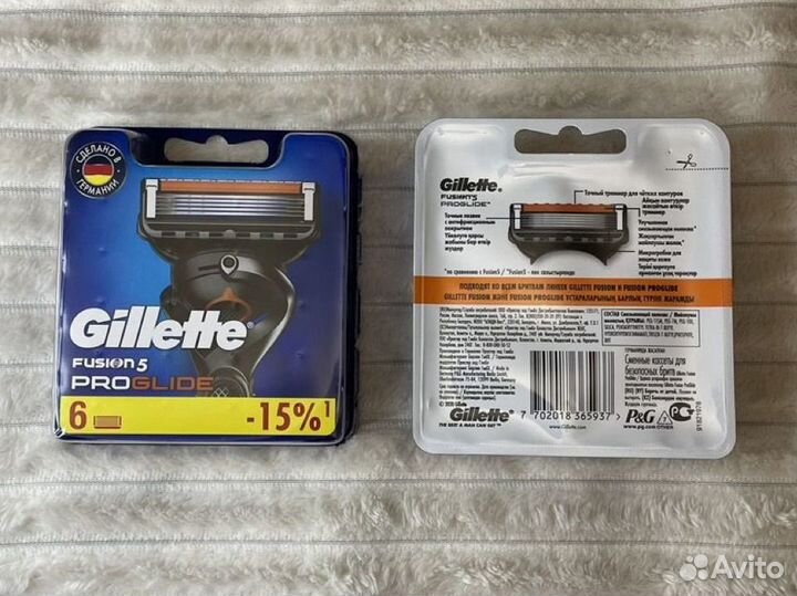 Gillette Fusion 5 Proglide - 8 шт Картриджи