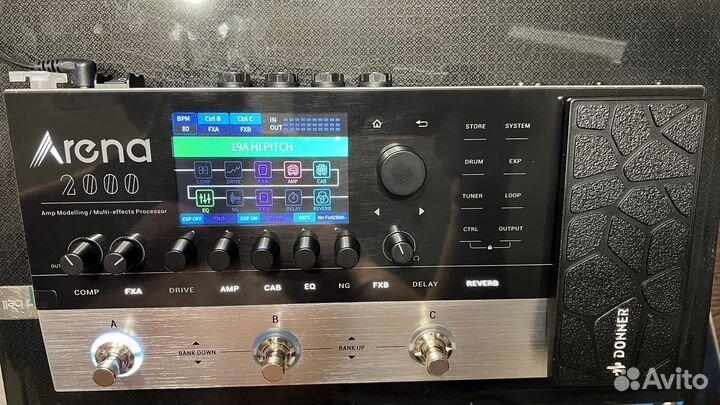 Гитарный процессор Donner Arena 2000 новый