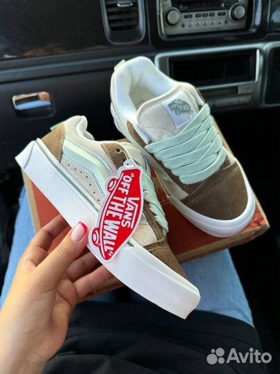 Кеды дутыши Vans Knu Skool женские