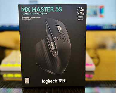 Мышь Logitech MX Master 3s, чёрный