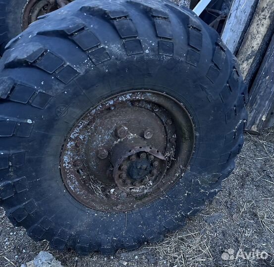 Мост передний ось с колесами газ 66 Шишига