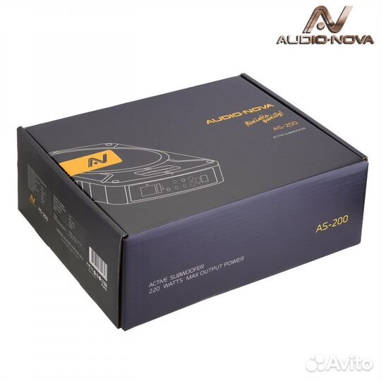 Активный сабвуфер audio nova AS-200 8