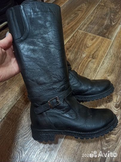 Сапоги зимние для девочки 35