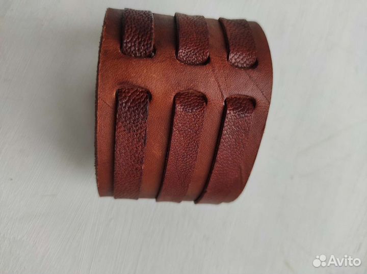 Браслет натуральная кожа