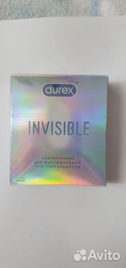 Презервативы durex invisible