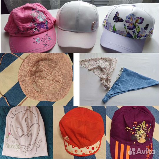 Купальники, панамки, очки