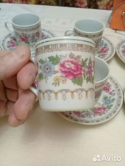 Сервиз кофейный фарфор СССР