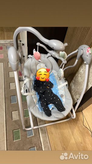 Электро-качели шезлонг