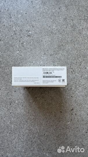 Коробка от earpods