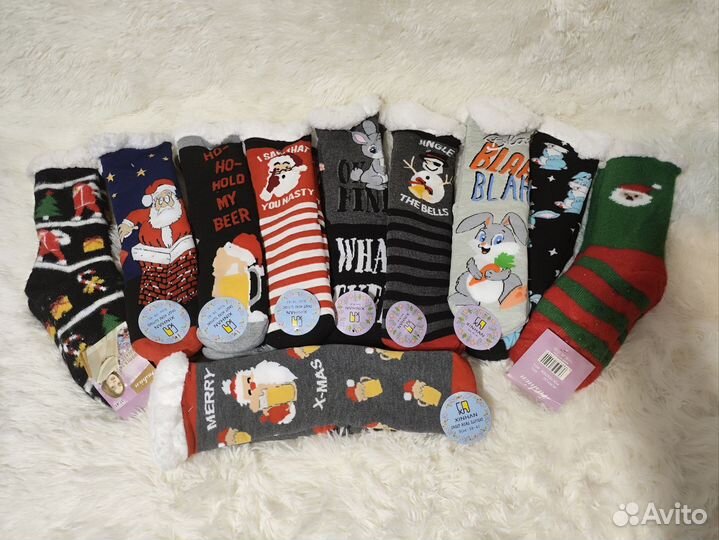 Новые носки подарочные