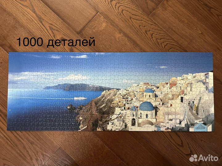 Пазлы собранные 1’000 деталей