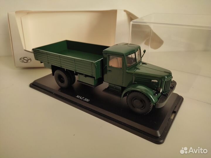 Модель грузовика маз-200 SSM 1/43