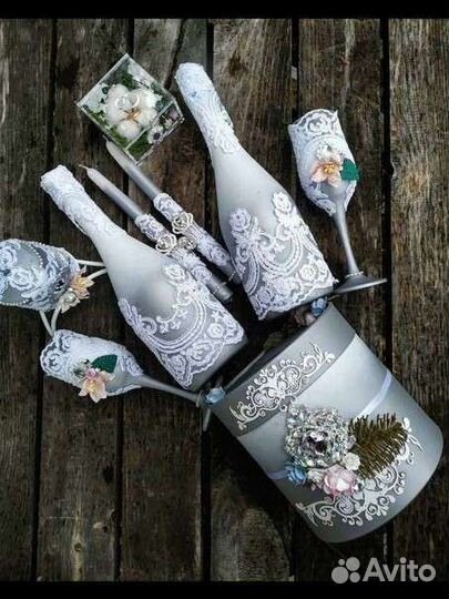 Свадебные аксессуары на стол