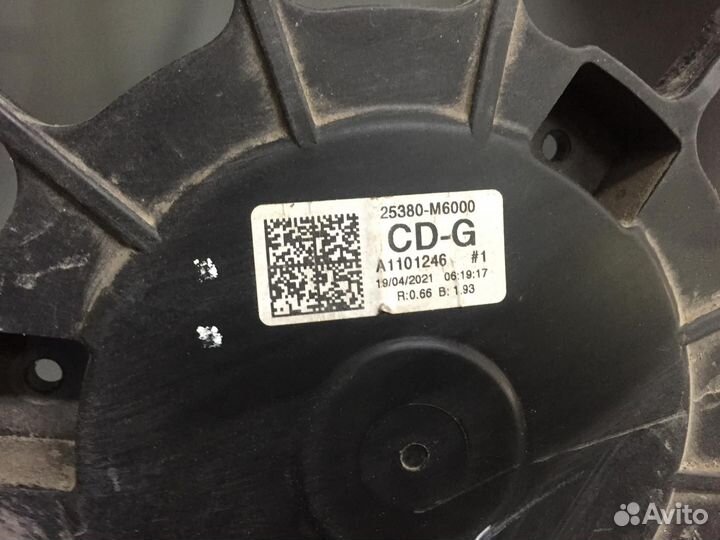 Диффузор вентилятора(25304J7150) Kia ceed 3 ceed