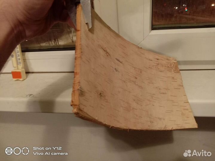 Береста березовая,капы