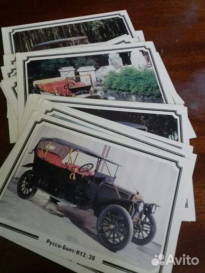 Открытки, календарики серии 