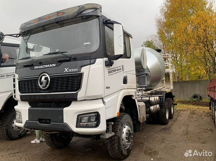 Автобетоносмеситель Shacman (Shaanxi) X3000, 2024