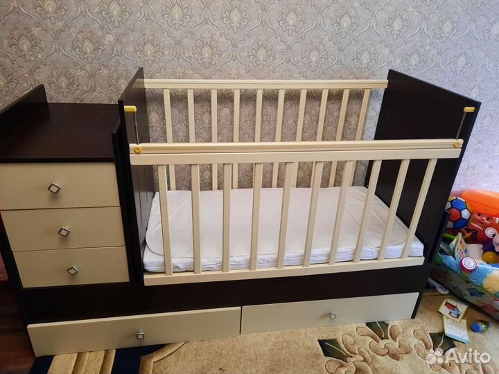 Кровать детская трансформер