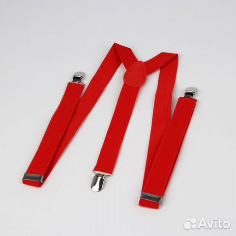 Подтяжки взрослые, ширина 2,5 см