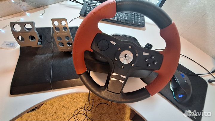 Руль logitech formula force ex