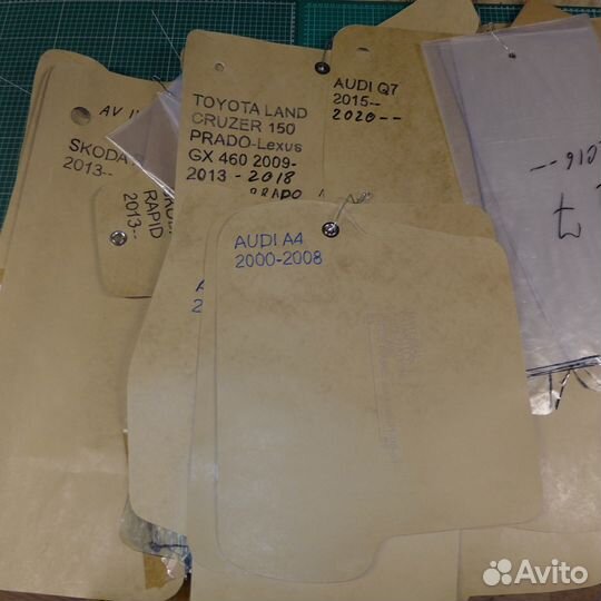 Лекала для изготовления эва EVA ковриков