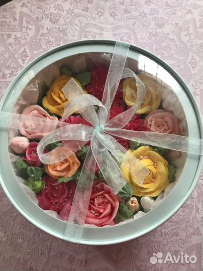 Букеты из зефира