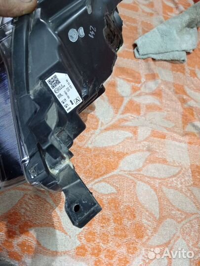 Nissan qashqai фара LED