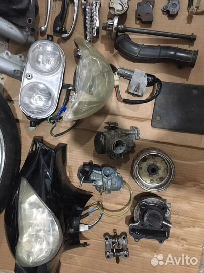 Запчасти на китайский скутер