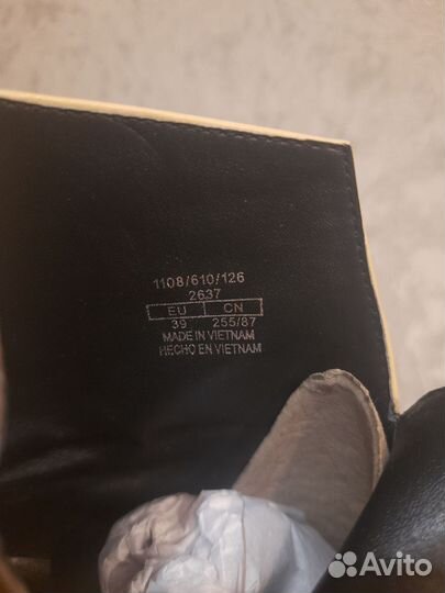 Полусапоги zara 39