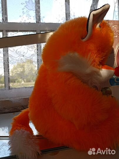 Мягкая игрушка лиса