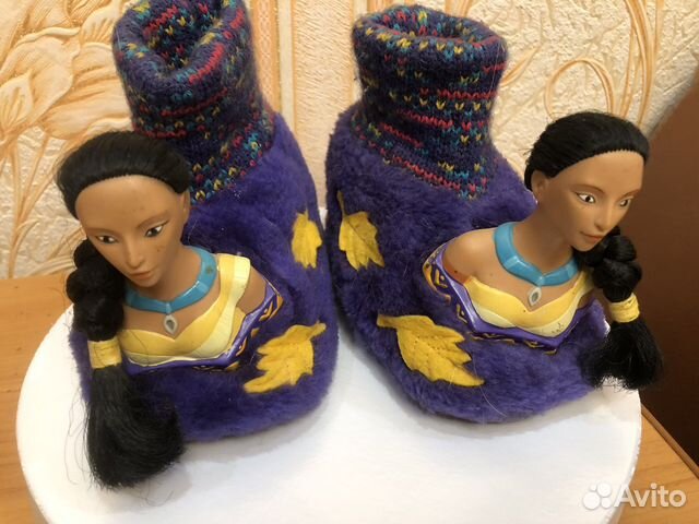 Пинетки тапочки Покахонтас