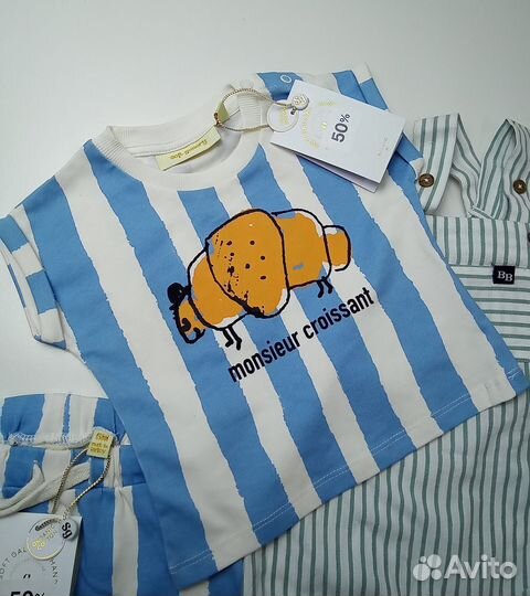 Летний комплект для малыша на 6 мес