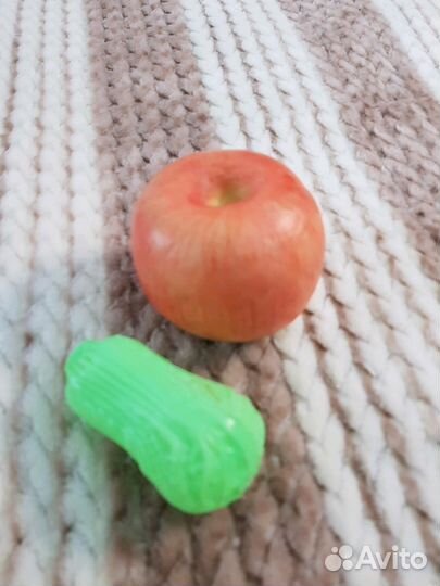 Резиновые фрукты-овощи