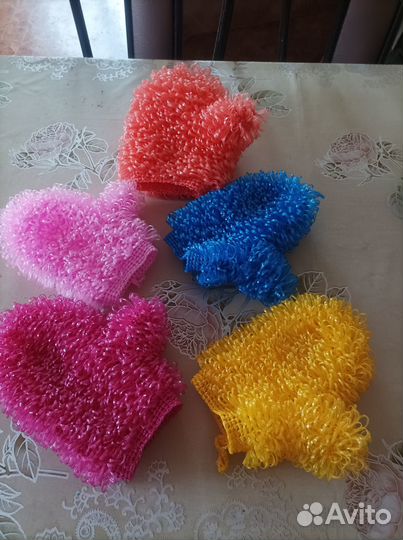 Мочалка ручной работы