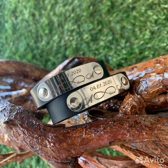 Браслет из натуральной кожи