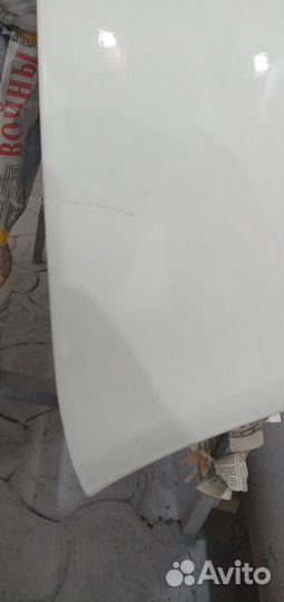 Передний бампер priora 2 белый