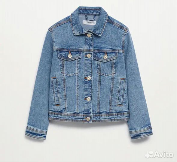 Джинсовая куртка для девочки mango