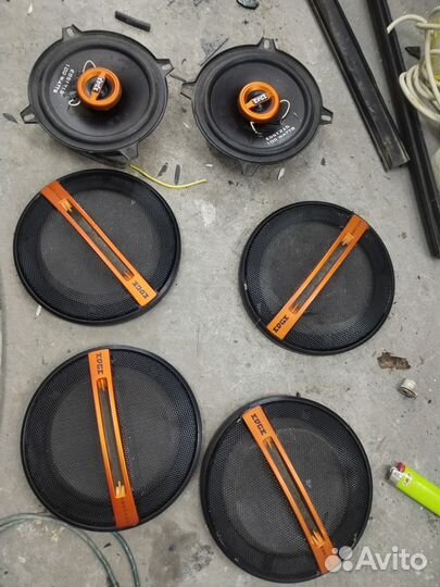 Динамики 13 сетки комплект