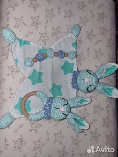 Набор : Комфортер /грызкнок-погремушка