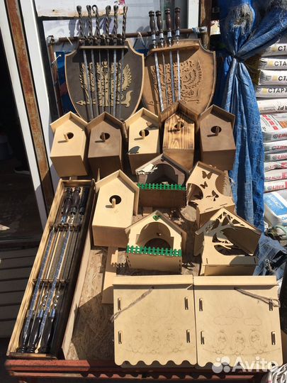 Скворечники для птиц из дерева и фанеры, стоимость