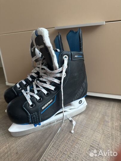 Коньки хоккейные детские размер 29-33
